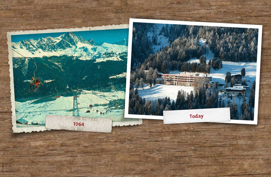Nostalgische winter in Zwitserland