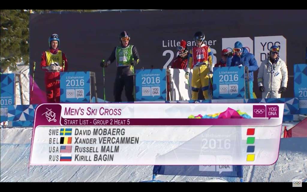Xander Vercammen haalt zilver op skicross.
