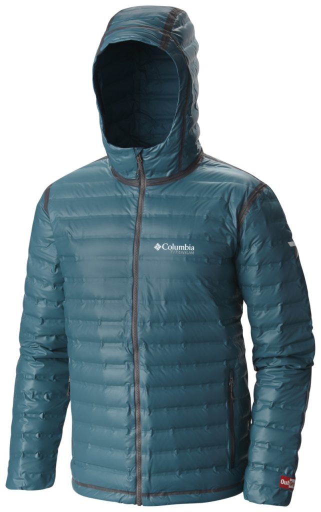 Columbia Outdry Extreme Gold Down Hooded Jacket