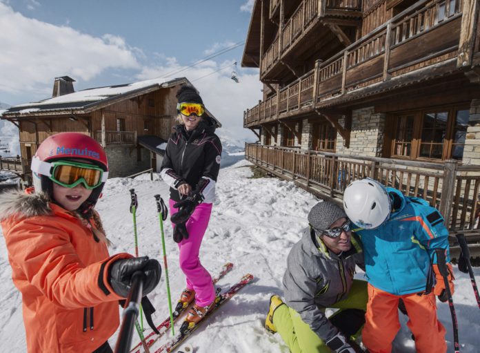 Kindvriendelijk skigebied Les Menuires