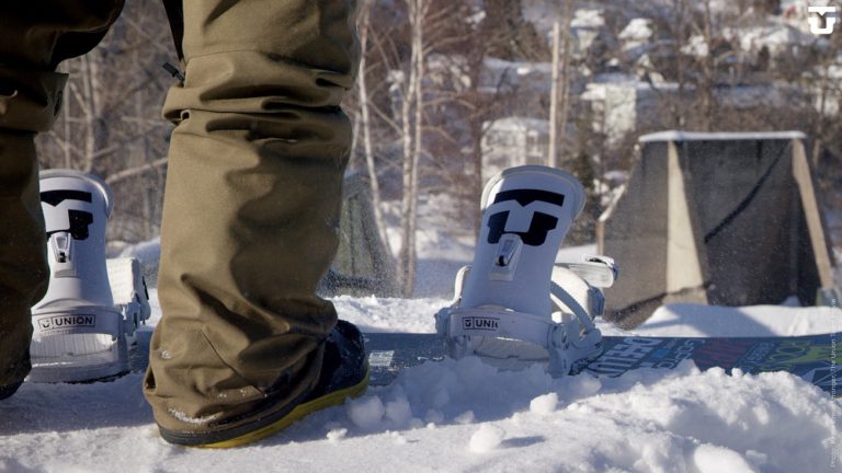 Win Win Win! Een hagelwitte, fonkelnieuwe Union Force snowboardbinding!