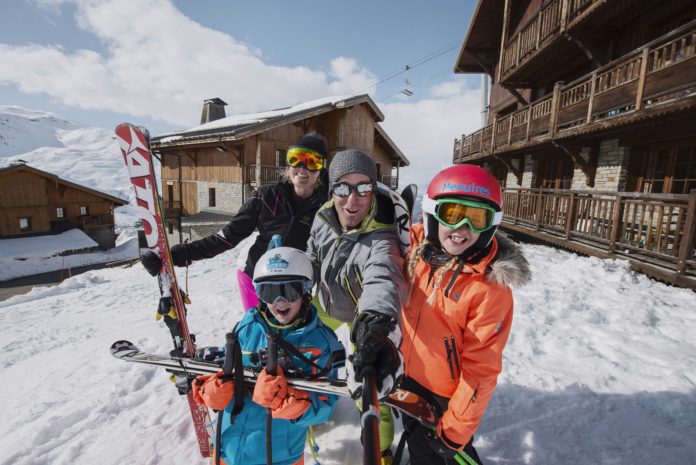 Skiën met kleine kinderen