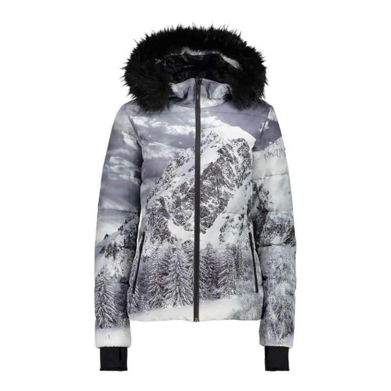 CMP Olimpia Ski Jacket W met faux-fur kraag