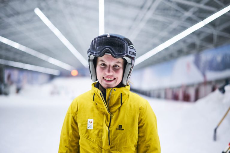 Noa Spoelders neemt deel aan de Youth Winter Olympic Games in Lausanne